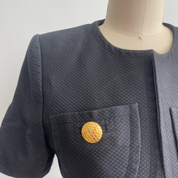 Givenchy Couture VTG quilted bolero - Picture 2 of 8